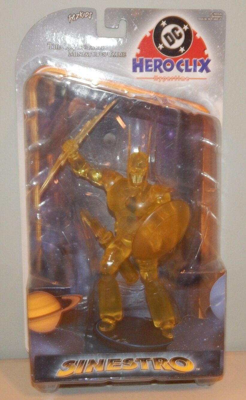 DC Heroclix Hypertime Sinestro Colossal Figure Wizkids 2002 New Unopened Package